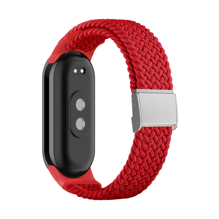 Adjustable Nylon Braided Steel Buckle Watch Band