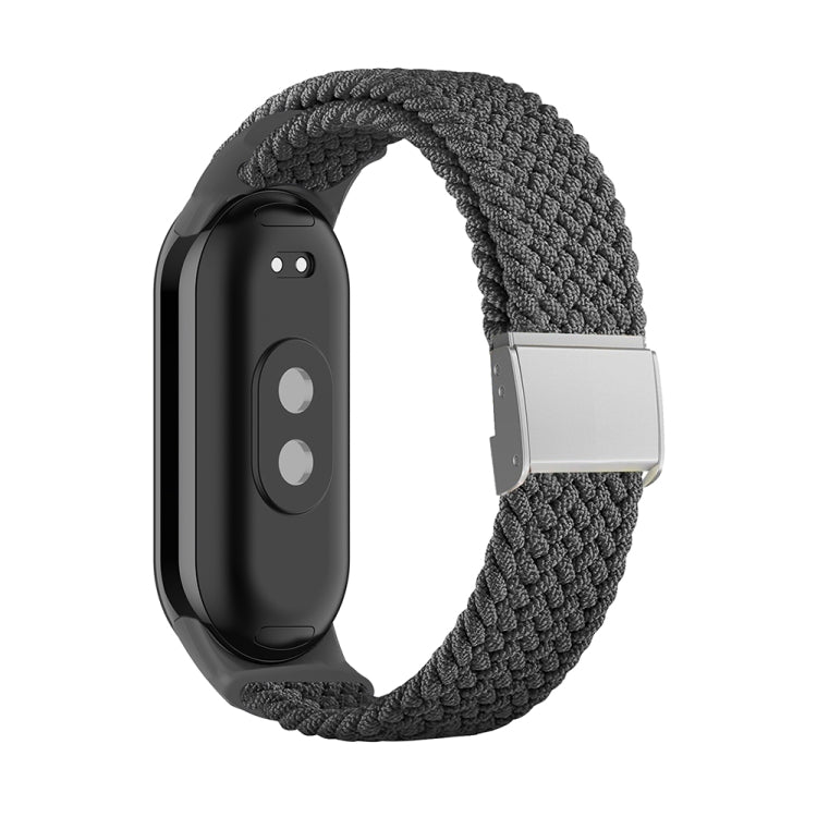 Adjustable Nylon Braided Steel Buckle Watch Band