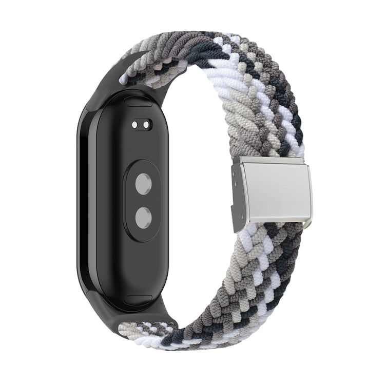 Adjustable Nylon Braided Steel Buckle Watch Band