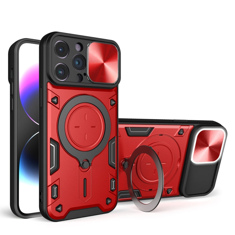 CD Texture Sliding Camshield Magnetic Holder Phone Case, For iPhone 14, For iPhone 14 Pro, For iPhone 14 Pro Max, For iPhone 13 Pro Max, For iPhone 13 Pro, For iPhone 13, For iPhone 12, For iPhone 12 Pro Max