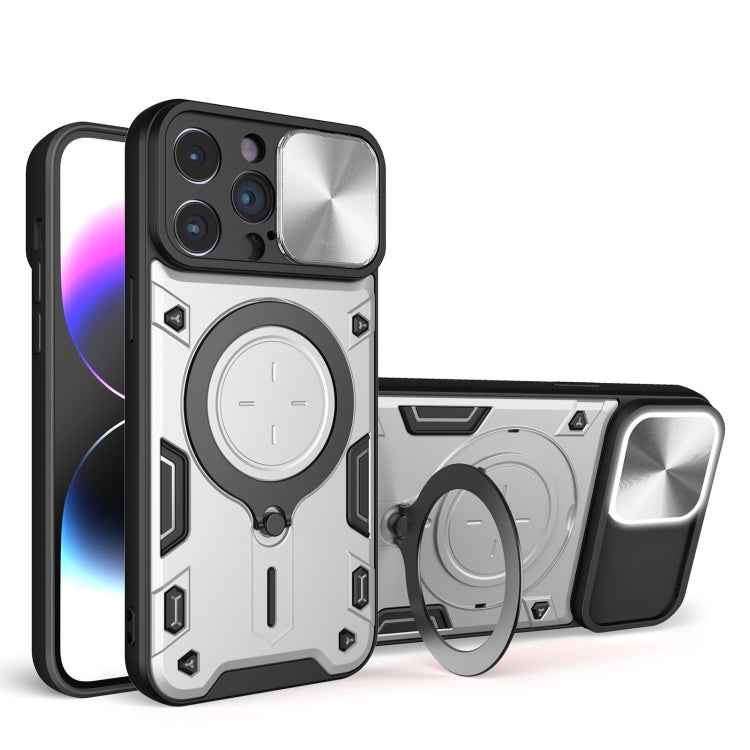 CD Texture Sliding Camshield Magnetic Holder Phone Case, For iPhone 14 Pro Max, For iPhone 13 Pro Max, For iPhone 13 Pro, For iPhone 13, For iPhone 12, For iPhone 12 Pro Max, For iPhone 12 Pro, For iPhone 11 Pro Max