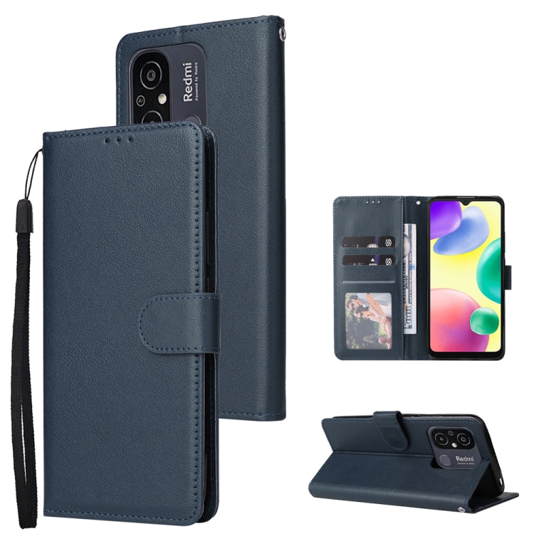 Multifunctional 3 Card Slots Leather Phone Case