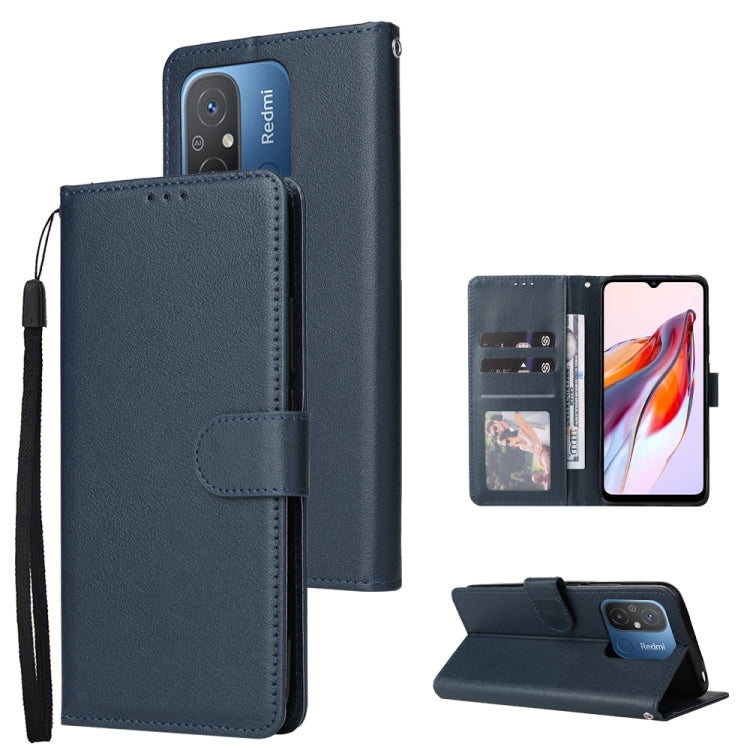 Multifunctional 3 Card Slots Leather Phone Case