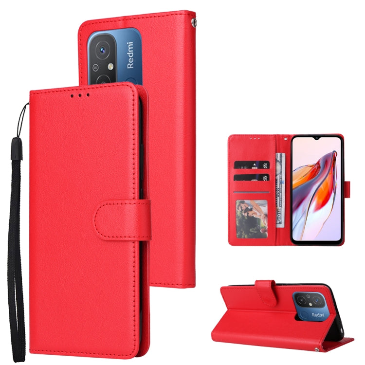 Multifunctional 3 Card Slots Leather Phone Case