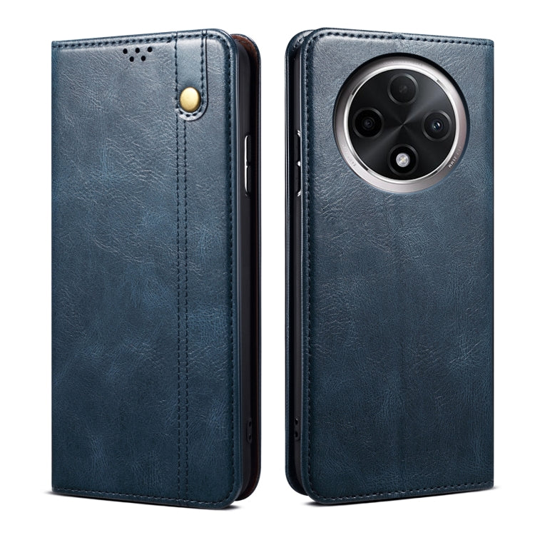 Oil Wax Crazy Horse Texture Leather Phone Case