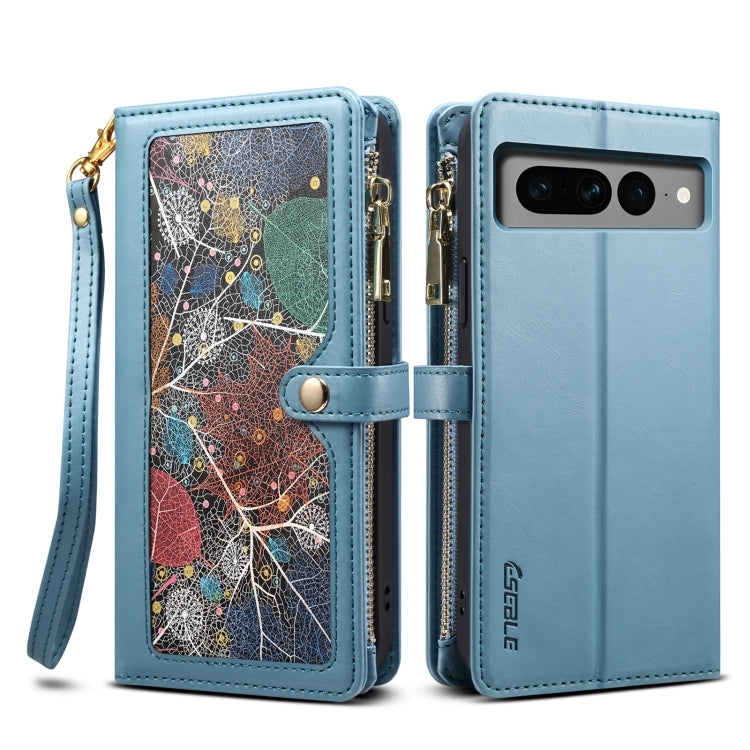 ESEBLE Star Series Lanyard Zipper Wallet RFID Leather Case
