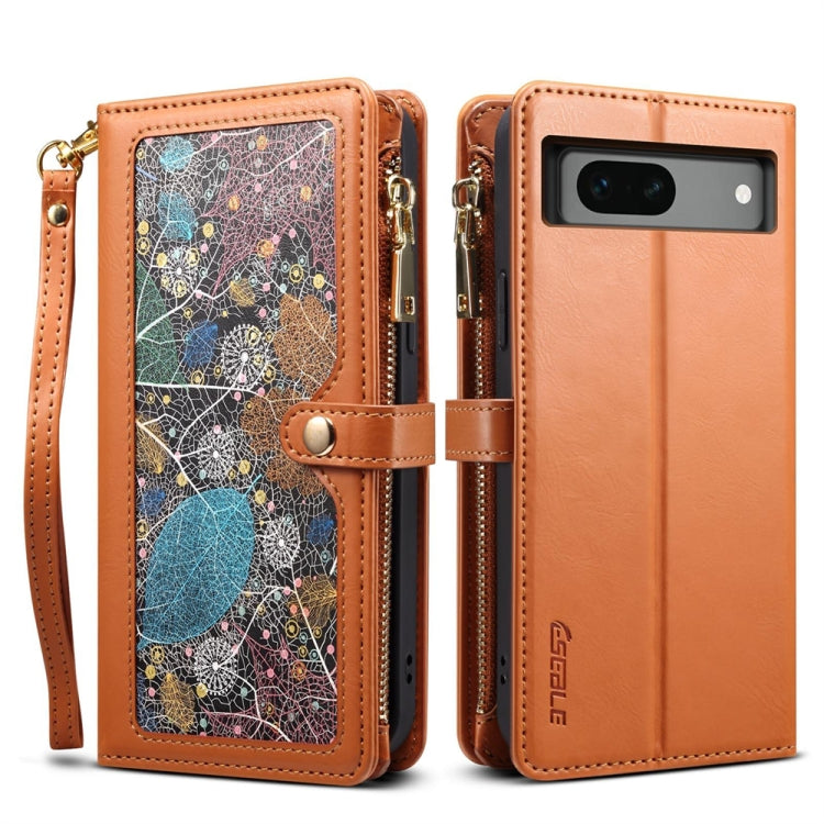 ESEBLE Star Series Lanyard Zipper Wallet RFID Leather Case