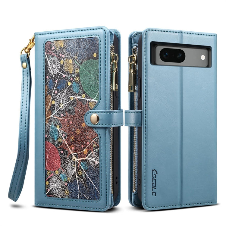 ESEBLE Star Series Lanyard Zipper Wallet RFID Leather Case