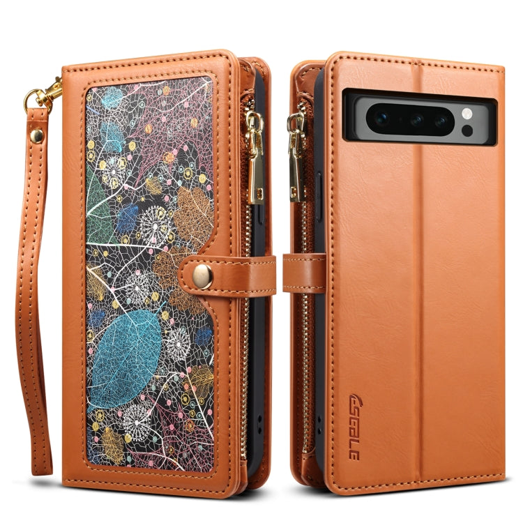 ESEBLE Star Series Lanyard Zipper Wallet RFID Leather Case