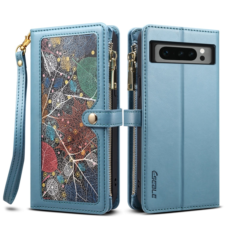 ESEBLE Star Series Lanyard Zipper Wallet RFID Leather Case