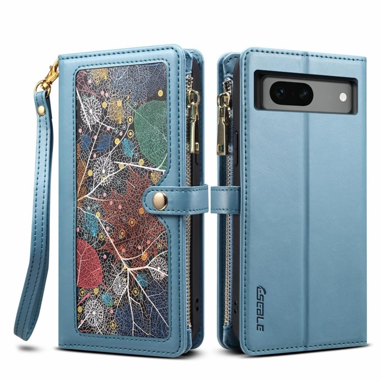 ESEBLE Star Series Lanyard Zipper Wallet RFID Leather Case