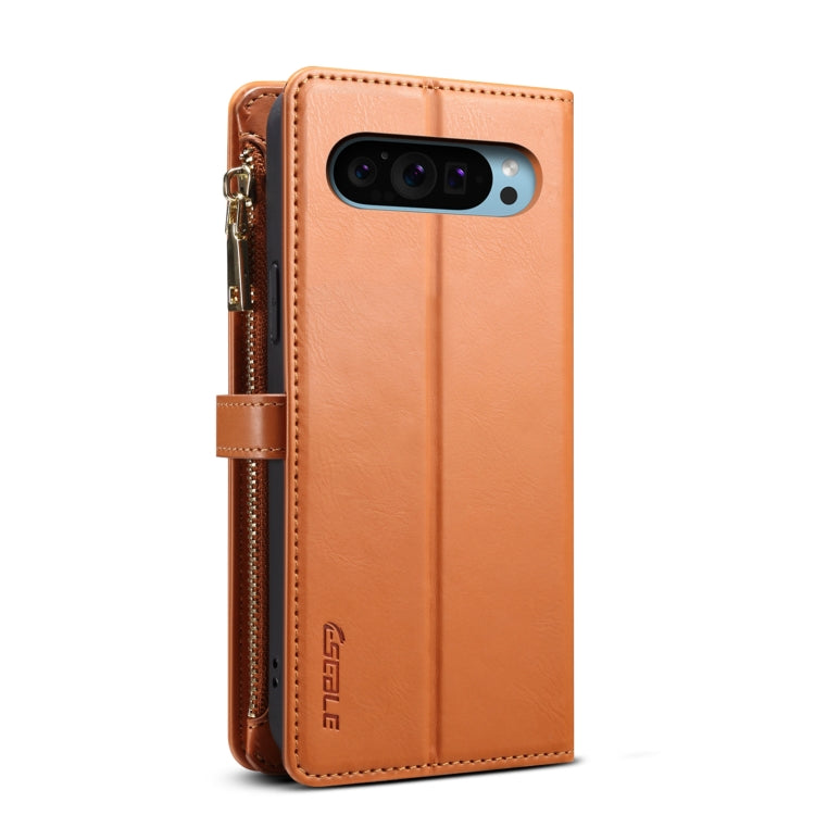 ESEBLE Star Series Lanyard Zipper Wallet RFID Leather Case