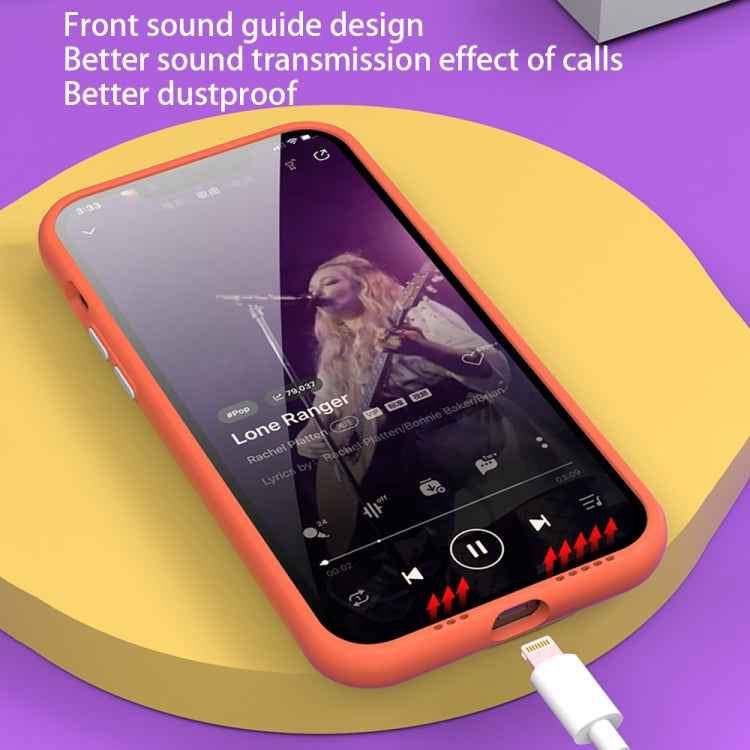 Color Frame 2 in 1 Hollow Cooling Phone Case