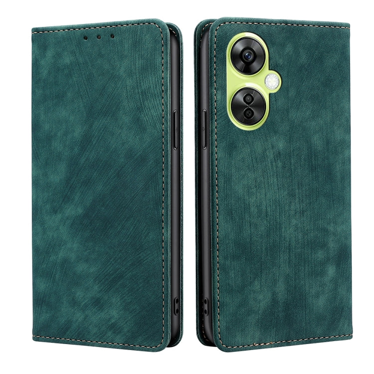 RFID Anti-theft Brush Magnetic Leather Phone Case