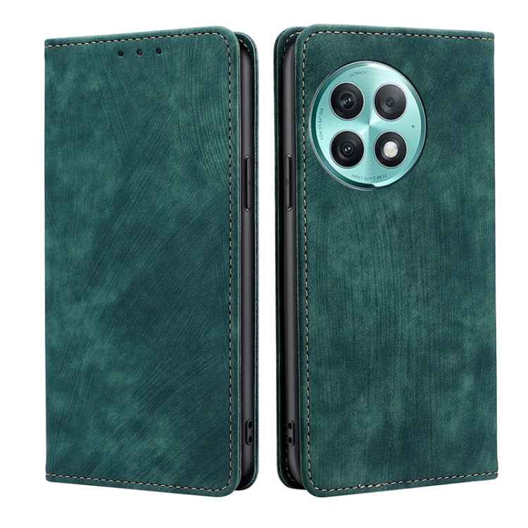 RFID Anti-theft Brush Magnetic Leather Phone Case, For OnePlus Ace 2 Pro, For OnePlus Nord CE3 5G, For OnePlus Nord CE 3 Lite 5G