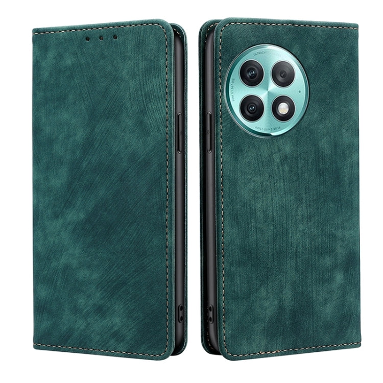RFID Anti-theft Brush Magnetic Leather Phone Case, For OnePlus Ace 3V 5G, For OnePlus Nord CE4, For OnePlus Ace 2 Pro, For OnePlus Nord CE3 5G, For OnePlus Nord CE 3 Lite 5G