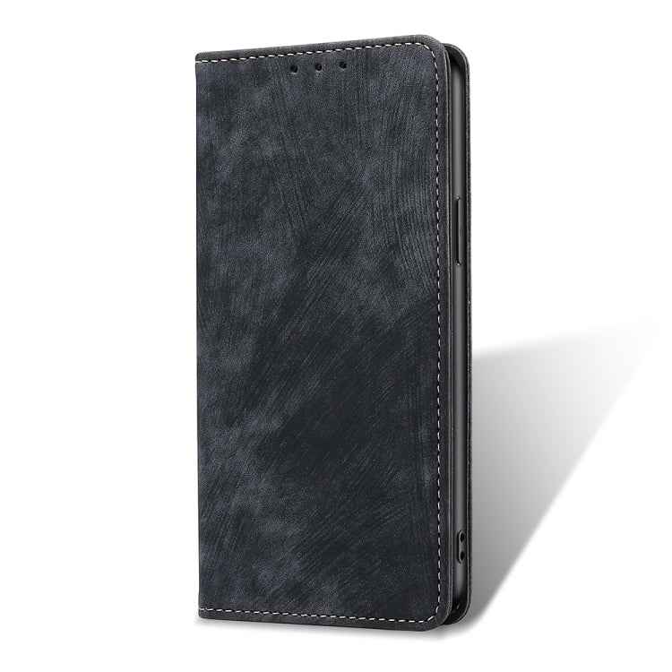 RFID Anti-theft Brush Magnetic Leather Phone Case, For Huawei Enjoy 60X, For Huawei nova 11 Pro 4G / 11 Ultra 4G, For Huawei nova 11 4G