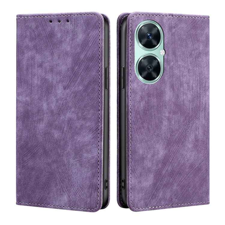 RFID Anti-theft Brush Magnetic Leather Phone Case, For Huawei nova 14 5G, For Huawei Pura 70 Pro / Pro+, For Huawei Pura 70 Ultra, For Huawei nova 12i 4G, For Huawei Pura 70, For Huawei nova 12 5G, For Huawei Mate 60 Pro / Pro+, For Huawei Mate 60     ...