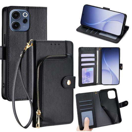 Zipper Bag Leather Phone Case, For OPPO Reno15 F 5G, For OPPO A6x 4G Global, For OPPO Reno15 5G Global, For OPPO Find X9 5G, For OPPO F31 5G, For OPPO Find X9 Pro 5G, For OPPO K13 Turbo Pro 5G, For OPPO Reno14 F 5G, For OPPO A5x 5G Global              ...