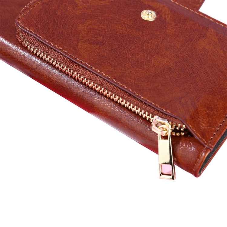 Zipper Bag Leather Phone Case, For vivo Y78 Plus 5G