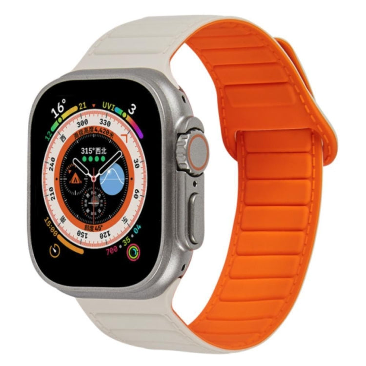 Loop Magnetic Silicone Watch Band, For Apple Watch 7 41mm, For Apple Watch 7 45mm, For Apple Watch SE 40mm