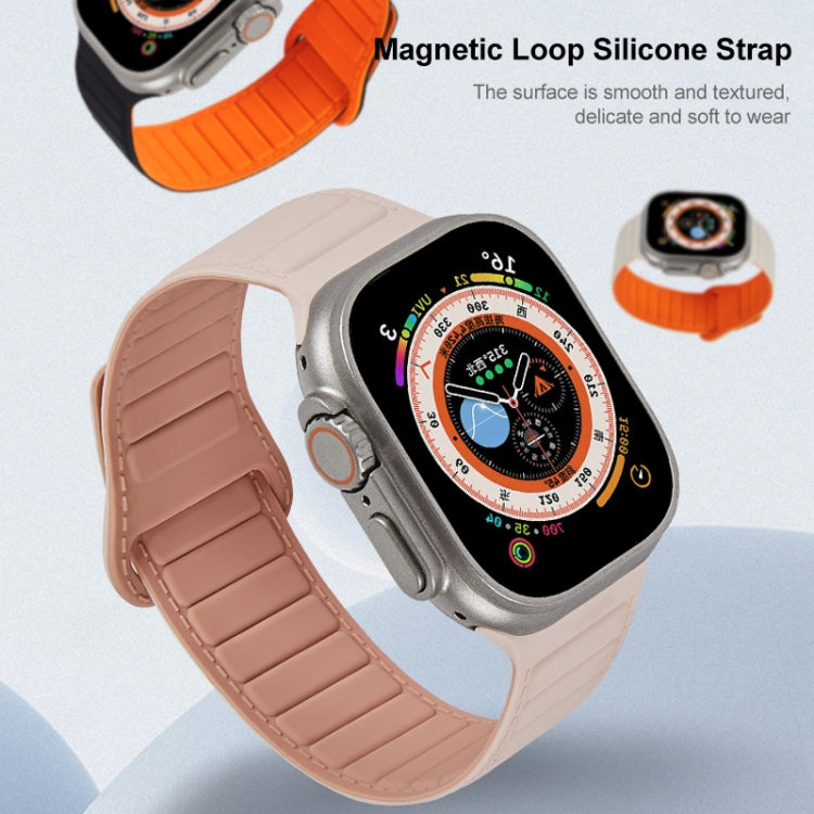 Loop Magnetic Silicone Watch Band, For Apple Watch SE 2023 40mm, For Apple Watch Ultra 2 49mm, For Apple Watch 9 45mm