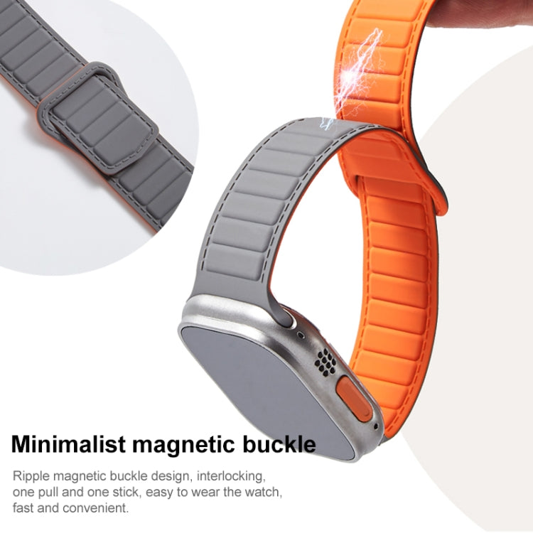 Loop Magnetic Silicone Watch Band, For Apple Watch SE 44mm, For Apple Watch 6 40mm, For Apple Watch 6 44mm