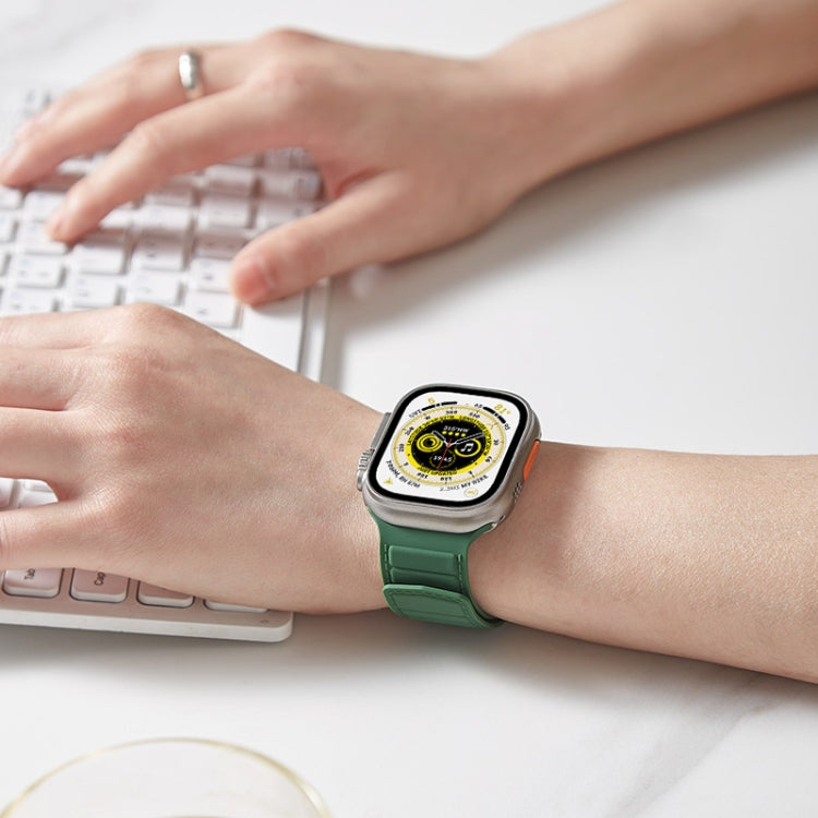 Loop Magnetic Silicone Watch Band, For Apple Watch 9 41mm, For Apple Watch Ultra 49mm, For Apple Watch 8 41mm