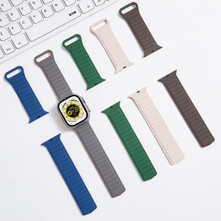 Loop Magnetic Silicone Watch Band, For Apple Watch 7 41mm, For Apple Watch 7 45mm, For Apple Watch SE 40mm