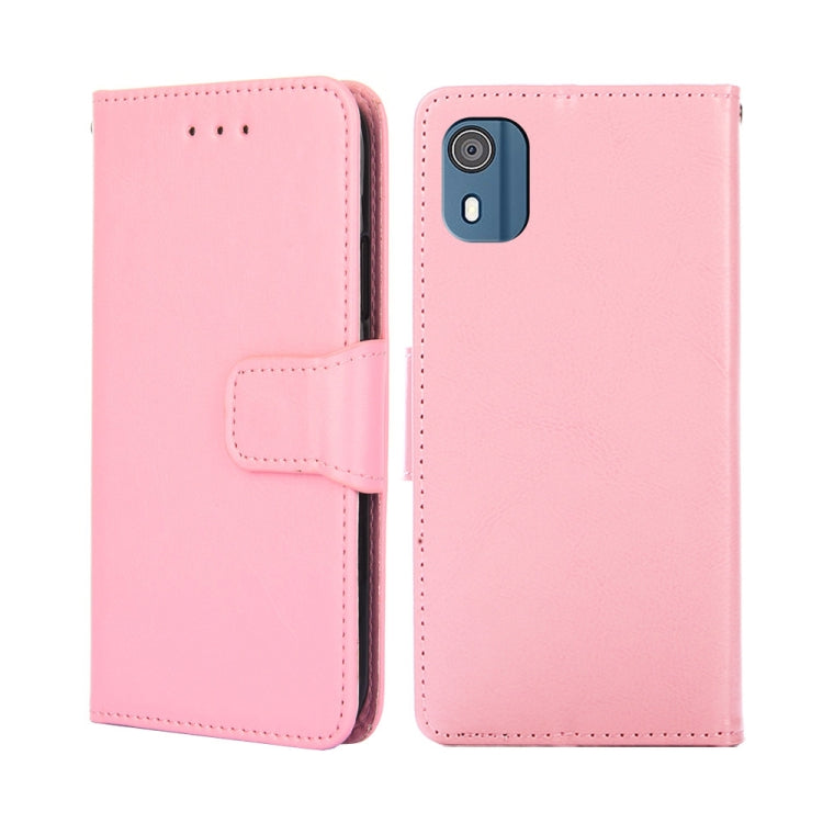 Crystal Texture Leather Phone Case