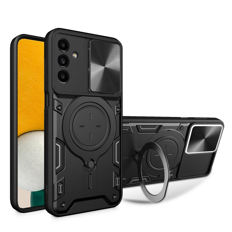 CD Texture Sliding Camshield Magnetic Holder Phone Case, For Samsung Galaxy S22 5G, For Samsung Galaxy A13 5G, For Samsung Galaxy A03s, For Samsung Galaxy A53, For Samsung Galaxy S21 5G, For Samsung Galaxy S21+ 5G, For Samsung Galaxy S21 Ultra 5G