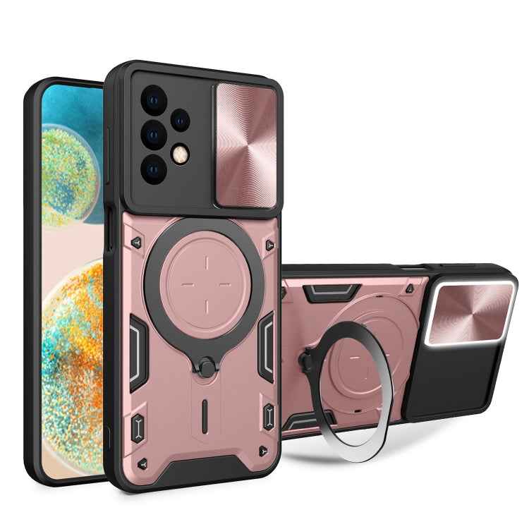 CD Texture Sliding Camshield Magnetic Holder Phone Case, For Samsung Galaxy S24 FE 5G, For Samsung Galaxy S24+ 5G, For Samsung Galaxy S24 5G, For Samsung Galaxy A24 4G, For Samsung Galaxy A23 5G, For Samsung Galaxy A34 5G, For Samsung Galaxy A54 5G    ...