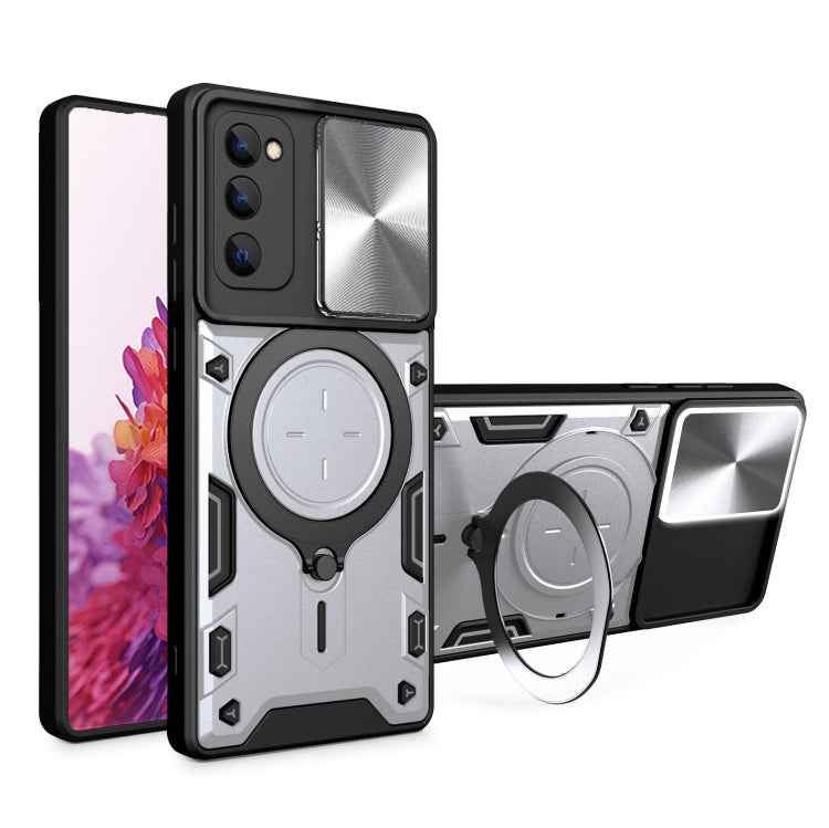 CD Texture Sliding Camshield Magnetic Holder Phone Case, For Samsung Galaxy S23+ 5G, For Samsung Galaxy S23 5G, For Samsung Galaxy S20 FE, For Samsung Galaxy A73 5G, For Samsung Galaxy A33 5G, For Samsung Galaxy A13 4G, For Samsung Galaxy S22 Ultra 5G ...