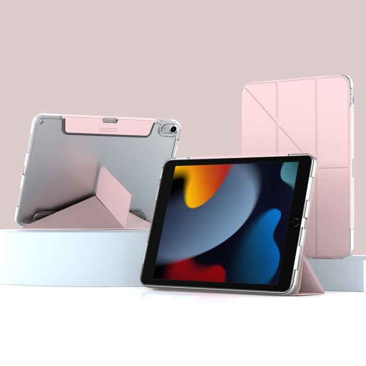 Mutural Deformation Stand Smart Leather Tablet Case, For iPad Pro 13 2025 / 2024, For iPad Pro 11 2025 / 2024, For iPad 2025 / 2022, For iPad Air 11 2025 / 2024, For iPad Air 13 2025 / 2024, For iPad Pro 11 2022 / 2021 / 2020���������������������������...