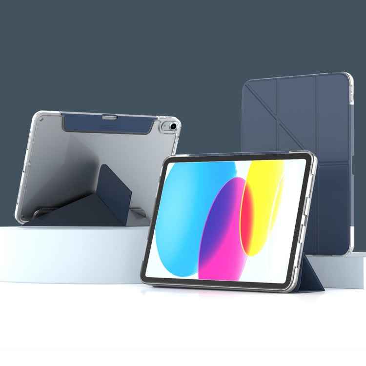 Mutural Deformation Stand Smart Leather Tablet Case, For iPad Pro 13 2025 / 2024, For iPad Pro 11 2025 / 2024, For iPad 2025 / 2022, For iPad Air 11 2025 / 2024, For iPad Air 13 2025 / 2024, For iPad Pro 11 2022 / 2021 / 2020���������������������������...
