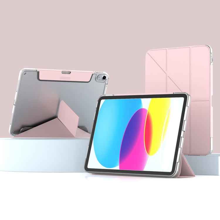 Mutural Deformation Stand Smart Leather Tablet Case, For iPad Pro 13 2025 / 2024, For iPad Pro 11 2025 / 2024, For iPad 2025 / 2022, For iPad Air 11 2025 / 2024, For iPad Air 13 2025 / 2024, For iPad Pro 11 2022 / 2021 / 2020���������������������������...