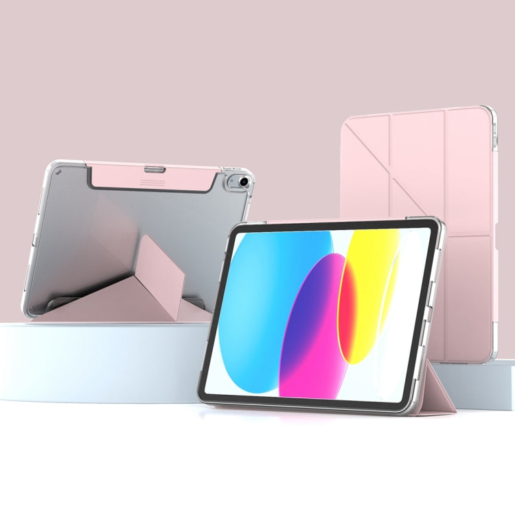 Mutural Deformation Stand Smart Leather Tablet Case, For iPad Air 13 2026 / 2025 / 2024, For iPad Air 11 2026 / 2025 / 2024, For iPad Pro 13 2025 / 2024, For iPad Pro 11 2025 / 2024, For iPad 2025 / 2022, For iPad Pro 11 2022 / 2021 / 2020             ...