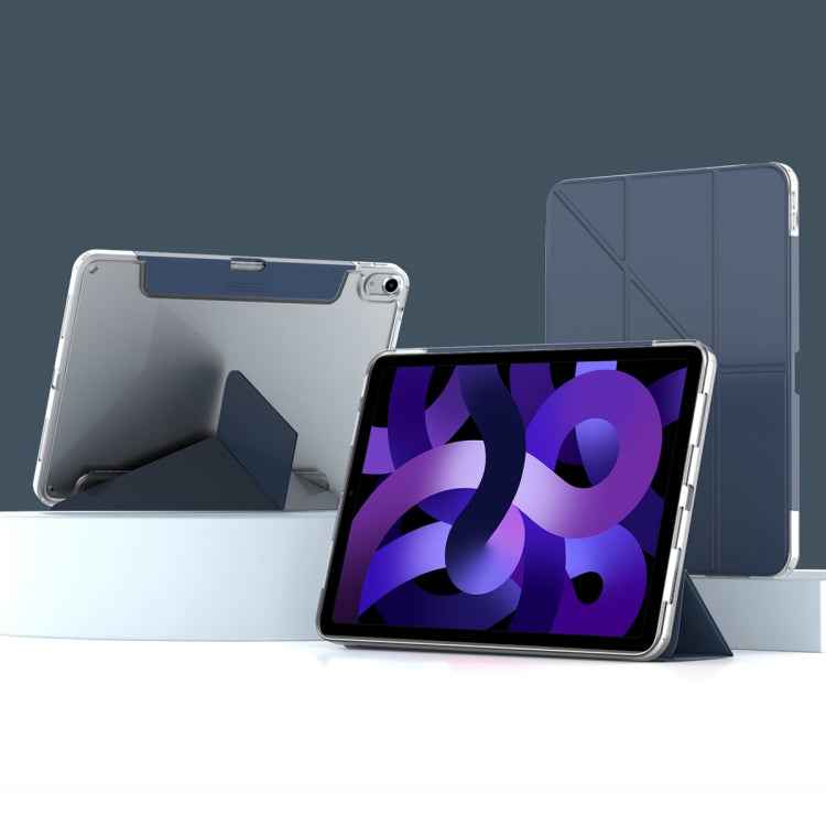 Mutural Deformation Stand Smart Leather Tablet Case, For iPad Pro 13 2025 / 2024, For iPad Pro 11 2025 / 2024, For iPad 2025 / 2022, For iPad Air 11 2025 / 2024, For iPad Air 13 2025 / 2024, For iPad Pro 11 2022 / 2021 / 2020���������������������������...
