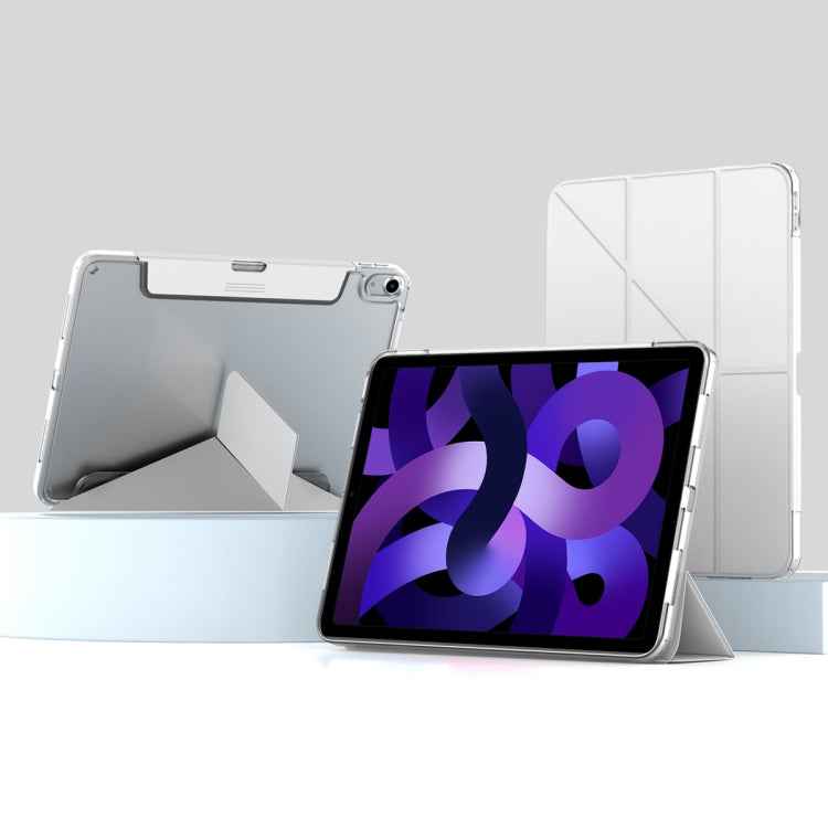 Mutural Deformation Stand Smart Leather Tablet Case, For iPad Pro 13 2025 / 2024, For iPad Pro 11 2025 / 2024, For iPad 2025 / 2022, For iPad Air 11 2025 / 2024, For iPad Air 13 2025 / 2024, For iPad Pro 11 2022 / 2021 / 2020���������������������������...