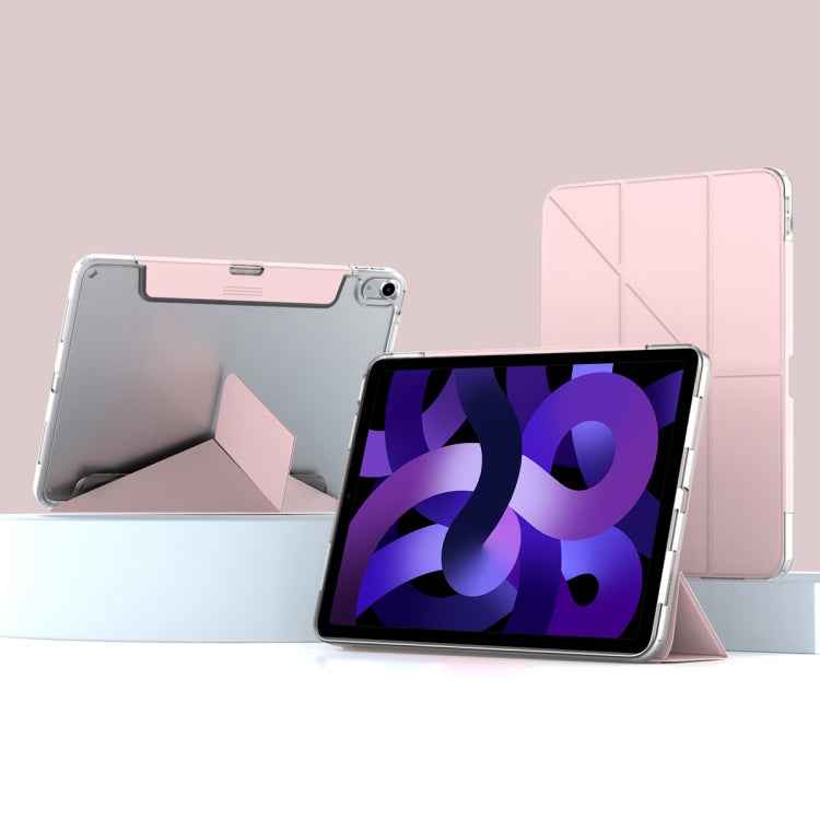 Mutural Deformation Stand Smart Leather Tablet Case, For iPad Pro 13 2025 / 2024, For iPad Pro 11 2025 / 2024, For iPad 2025 / 2022, For iPad Air 11 2025 / 2024, For iPad Air 13 2025 / 2024, For iPad Pro 11 2022 / 2021 / 2020���������������������������...