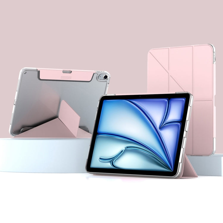 Mutural Deformation Stand Smart Leather Tablet Case, For iPad Air 13 2026 / 2025 / 2024, For iPad Air 11 2026 / 2025 / 2024, For iPad Pro 13 2025 / 2024, For iPad Pro 11 2025 / 2024, For iPad 2025 / 2022, For iPad Pro 11 2022 / 2021 / 2020             ...