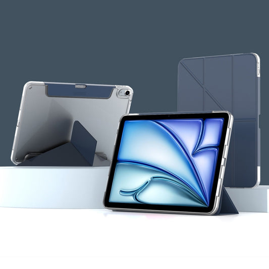 Mutural Deformation Stand Smart Leather Tablet Case, For iPad Air 13 2026 / 2025 / 2024, For iPad Air 11 2026 / 2025 / 2024, For iPad Pro 13 2025 / 2024, For iPad Pro 11 2025 / 2024, For iPad 2025 / 2022, For iPad Pro 11 2022 / 2021 / 2020             ...