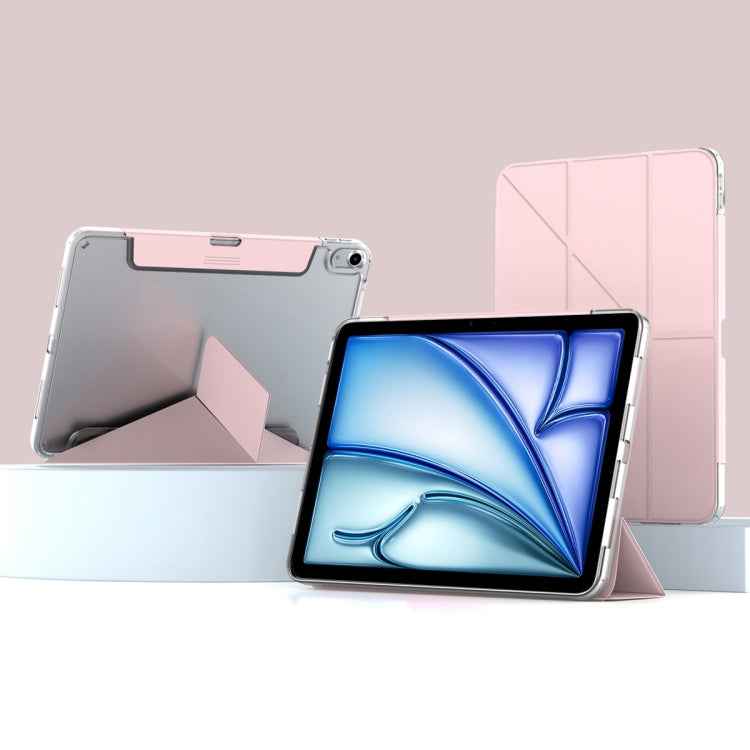 Mutural Deformation Stand Smart Leather Tablet Case, For iPad Pro 13 2025 / 2024, For iPad Pro 11 2025 / 2024, For iPad 2025 / 2022, For iPad Air 11 2025 / 2024, For iPad Air 13 2025 / 2024, For iPad Pro 11 2022 / 2021 / 2020���������������������������...