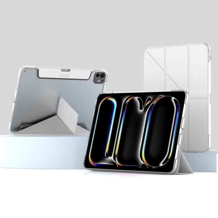 Mutural Deformation Stand Smart Leather Tablet Case, For iPad Pro 13 2025 / 2024, For iPad Pro 11 2025 / 2024, For iPad 2025 / 2022, For iPad Air 11 2025 / 2024, For iPad Air 13 2025 / 2024, For iPad Pro 11 2022 / 2021 / 2020���������������������������...