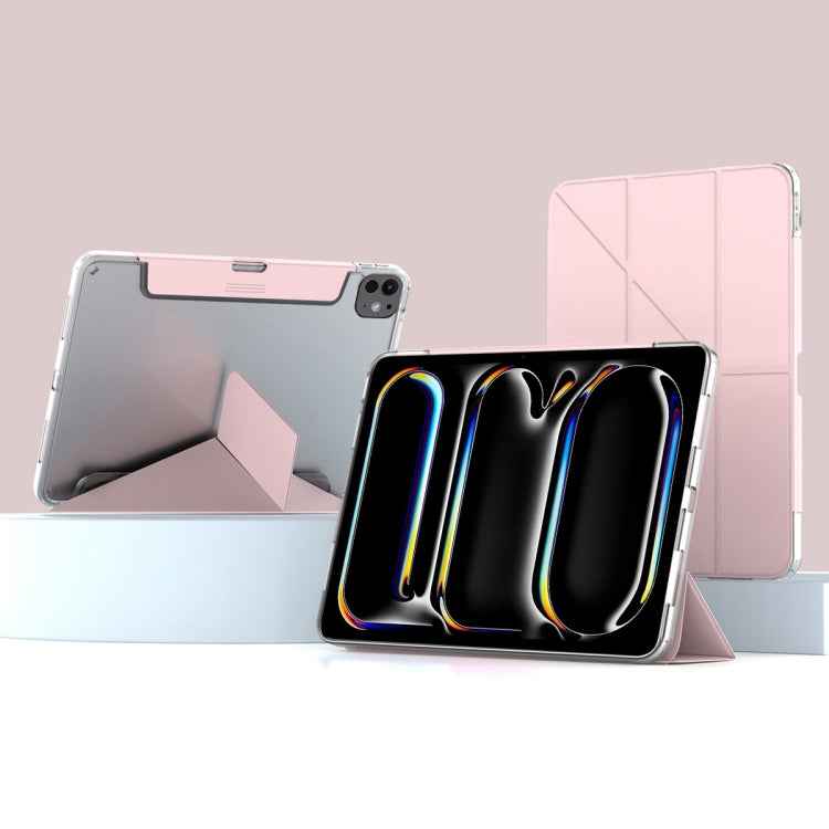 Mutural Deformation Stand Smart Leather Tablet Case, For iPad Pro 13 2025 / 2024, For iPad Pro 11 2025 / 2024, For iPad 2025 / 2022, For iPad Air 11 2025 / 2024, For iPad Air 13 2025 / 2024, For iPad Pro 11 2022 / 2021 / 2020���������������������������...