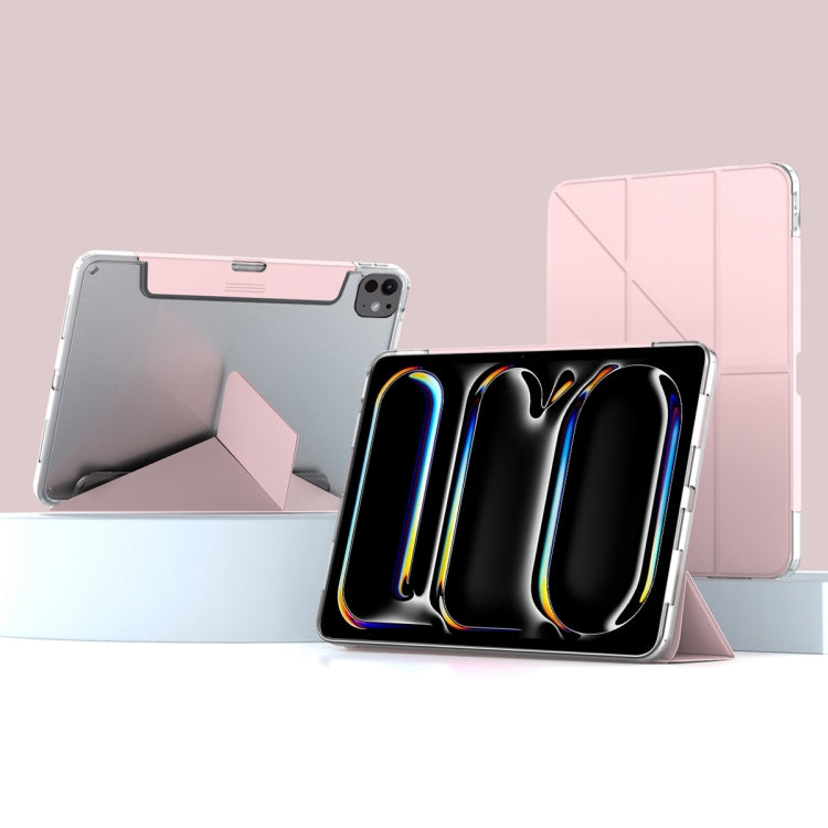 Mutural Deformation Stand Smart Leather Tablet Case, For iPad Air 13 2026 / 2025 / 2024, For iPad Air 11 2026 / 2025 / 2024, For iPad Pro 13 2025 / 2024, For iPad Pro 11 2025 / 2024, For iPad 2025 / 2022, For iPad Pro 11 2022 / 2021 / 2020             ...