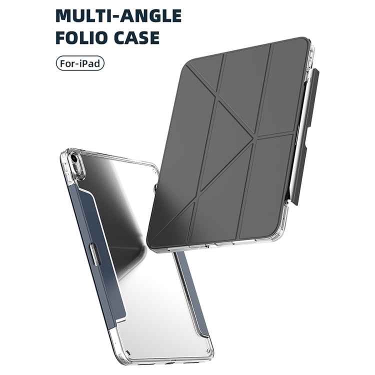 Mutural Deformation Stand Smart Leather Tablet Case, For iPad Pro 13 2025 / 2024, For iPad Pro 11 2025 / 2024, For iPad 2025 / 2022, For iPad Air 11 2025 / 2024, For iPad Air 13 2025 / 2024, For iPad Pro 11 2022 / 2021 / 2020���������������������������...