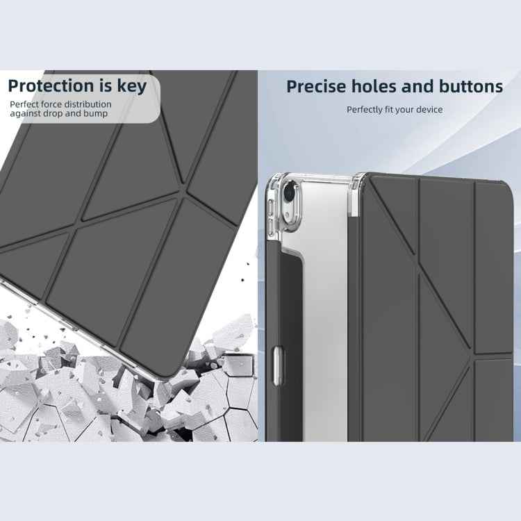 Mutural Deformation Stand Smart Leather Tablet Case, For iPad Pro 13 2025 / 2024, For iPad Pro 11 2025 / 2024, For iPad 2025 / 2022, For iPad Air 11 2025 / 2024, For iPad Air 13 2025 / 2024, For iPad Pro 11 2022 / 2021 / 2020���������������������������...