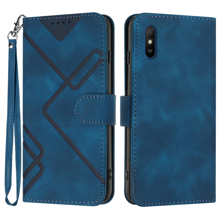Line Pattern Skin Feel Leather Phone Case, For Xiaomi Redmi 10/10 2022/10 Prime, For Xiaomi Poco F3/11i/Redmi K40, For Xiaomi Redmi Note 11 4G Global, For Xiaomi 11T/11T Pro, For Xiaomi Redmi 9A/9AT/9i, For Xiaomi Redmi 9/9 Prime/Poco M2               ...