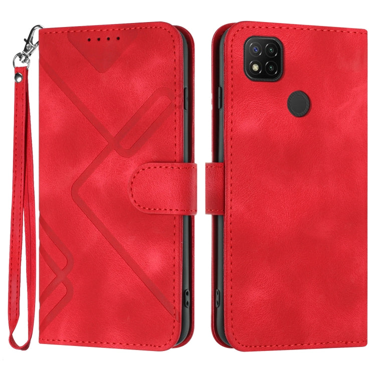 Line Pattern Skin Feel Leather Phone Case, For Xiaomi Redmi Note 10S 4G Global, For Xiaomi Redmi Note 10 Pro Max, For Xiaomi Redmi Note 10 Pro 4G Global, For Xiaomi Redmi Note 10 4G Global, For Xiaomi Poco M3/Redmi 9T, For Xiaomi Mi 11                 ...